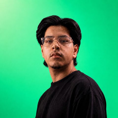 Portrait of Moaaz Ali, full-stack AI developer and co-founder of M4Sora